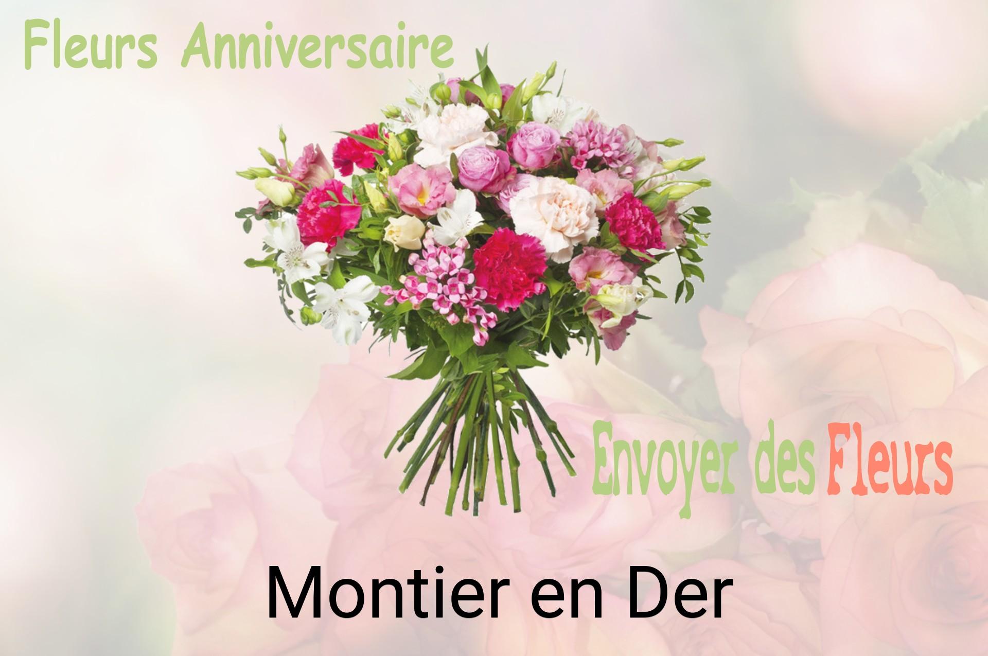 Bouquet de fleurs d’anniversaire livré à Montier-en-Der